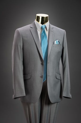 Light Grey Slim Fit Suit
